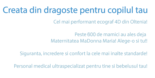 Creata din dragoste pentru copilul tau